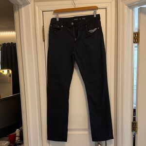 Old Navy Dark Blue Straight-Leg Pants